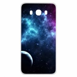 Чехол для Samsung J7 2016 Космос и планета - PrintSalon