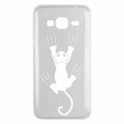Чохол для Samsung J3 2016 кот когти - PrintSalon
