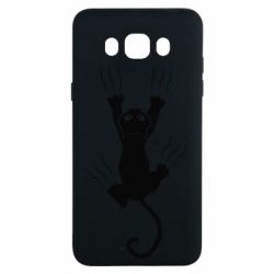 Чохол для Samsung J7 2016 кот когти - PrintSalon