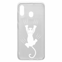 Чохол для Samsung A30 кот когти - PrintSalon