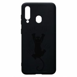 Чохол для Samsung A60 кот когти - PrintSalon