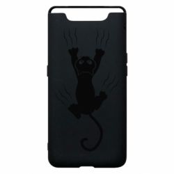 Чохол для Samsung A80 кот когти - PrintSalon