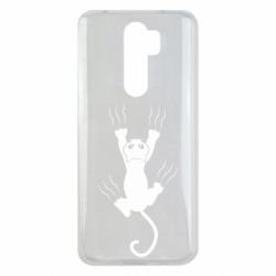 Чохол для Xiaomi Redmi Note 8 Pro кот когти - PrintSalon