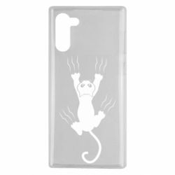 Чохол для Samsung Note 10 кот когти - PrintSalon