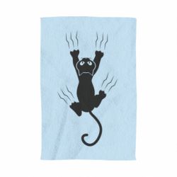 Рушник з принтом кот когти - PrintSalon