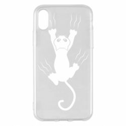Чохол для iPhone X/Xs кот когти - PrintSalon