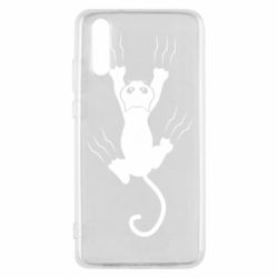 Чохол для Huawei P20 кот когти - PrintSalon