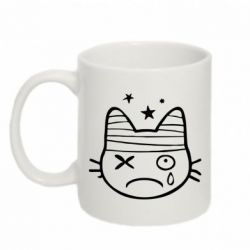 Чашка 320ml Кот-пират