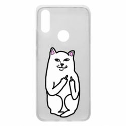Чехол для Xiaomi Redmi 7 Кот с факом - PrintSalon