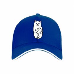 Кепка Кот с факом - PrintSalon