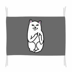 Флаг Кот с факом - PrintSalon