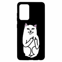 Чехол для Samsung A52 5G Кот с факом - PrintSalon