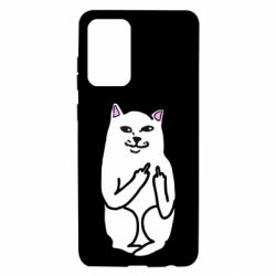 Чехол для Samsung A72 5G Кот с факом - PrintSalon