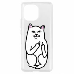Чехол для Xiaomi Mi11 Кот с факом - PrintSalon