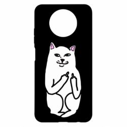 Чехол для Xiaomi Redmi Note 9 5G/Redmi Note 9T Кот с факом - PrintSalon