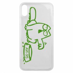 Чохол для iPhone Xs Max Кот Саймона (Аи-95) Simon Cat