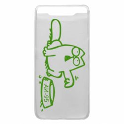 Чехол для Samsung A80 Кот Саймона (Аи-95) Simon Cat-PrintSalon Чехол для Samsung A80 Кот Саймона (Аи-95) Simon Cat