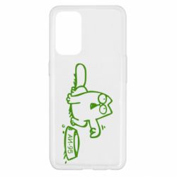 Чехол для Oppo Reno 5 4G Кот Саймона (Аи-95) Simon Cat-PrintSalon Чехол для Oppo Reno 5 4G Кот Саймона (Аи-95) Simon Cat