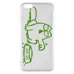 Чехол для iPhone 6 Plus/6S Plus Кот Саймона (Аи-95) Simon Cat