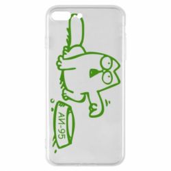 Чехол для iPhone 8 Plus Кот Саймона (Аи-95) Simon Cat-PrintSalon Чехол для iPhone 8 Plus Кот Саймона (Аи-95) Simon Cat