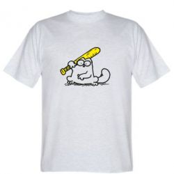 Чоловіча футболка Stedman Кот Саймона с битой