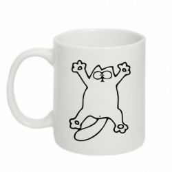 Чашка 320ml Кот-звезда-PrintSalon Чашка 320ml Кот-звезда