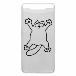 Чехол для Samsung A80 Кот-звезда - PrintSalon
