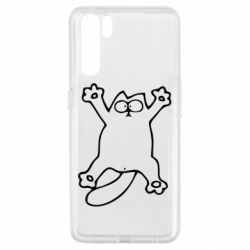 Чехол для Oppo A91/Reno3 Кот-звезда - PrintSalon
