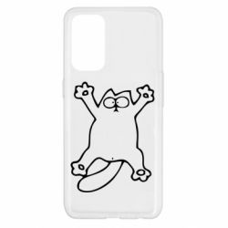 Чехол для Oppo Reno 5 4G Кот-звезда-PrintSalon Чехол для Oppo Reno 5 4G Кот-звезда