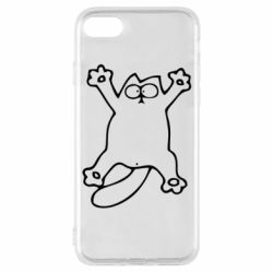 Чехол для iPhone 7 Кот-звезда - PrintSalon
