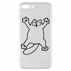 Чехол для iPhone 8 Plus Кот-звезда - PrintSalon