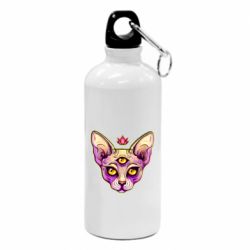 Фляга Котик сфинкс розовый - PrintSalon