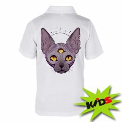 Детское поло Котик сфинкс - PrintSalon