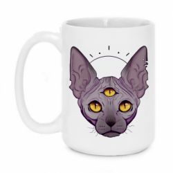 Чашка 420ml Котик сфинкс - PrintSalon