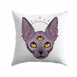 Подушка Котик сфинкс - PrintSalon