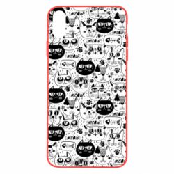 Чохол для iPhone Xs Max Коти патерн - PrintSalon