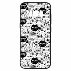 Чохол для Samsung S8 Коти патерн - PrintSalon