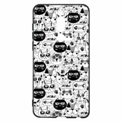 Чохол для Meizu Note 8 Коти патерн - PrintSalon
