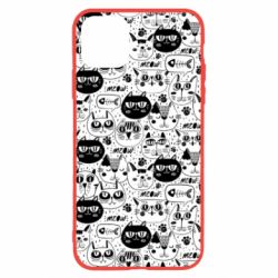Чохол для iPhone 11 Коти патерн - PrintSalon
