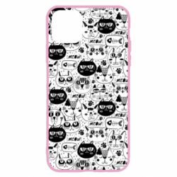 Чохол для iPhone 11 Pro Коти патерн - PrintSalon