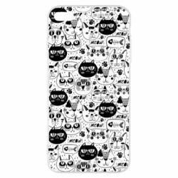 Чохол для iPhone 7 Plus Коти патерн - PrintSalon