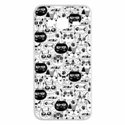 Чохол для Samsung J3 2016 Коти патерн - PrintSalon