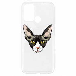 Чохол для Oppo A52 / A72 / A92Котя сфінкс жовті очі - PrintSalon