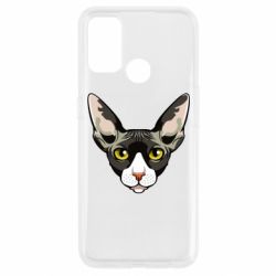Чохол для Oppo A53 / A32 / A33Котя сфінкс жовті очі - PrintSalon