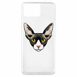 Чохол для Oppo A73Котя сфінкс жовті очі - PrintSalon