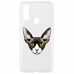 Чохол для Oppo A31 Котя сфінкс жовті очі - PrintSalon