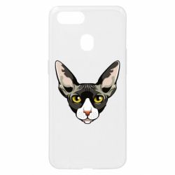 Чохол для Oppo A5s / A12Котя сфінкс жовті очі - PrintSalon