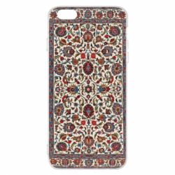 Чехол для iPhone 6 Plus/6S Plus Ковёр с цветочным узором - PrintSalon