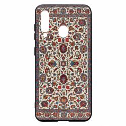 Чехол для Samsung A60 Ковёр с цветочным узором - PrintSalon