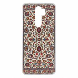 Чехол для Xiaomi Redmi Note 8 Pro Ковёр с цветочным узором - PrintSalon